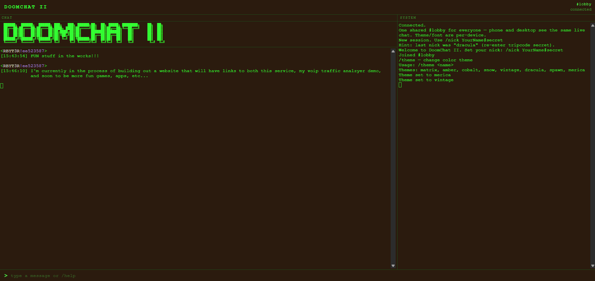 doomchat preview